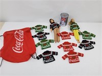 Mini chandail Coca Cola et pochette