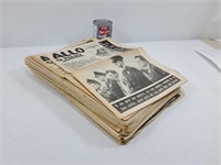 30 journaux Allo Police, 1965-1966-1967 & 1969