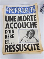 35 journaux érotiques Minuit, 1968 & 1969