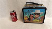 Lone Ranger lunch box with thermos