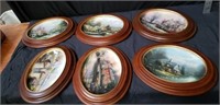 Thomas kinkade collectible plates with