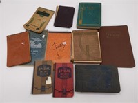 Antique Diaries and Notebooks from 1949-1950s