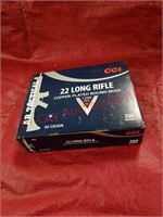 300 round CCI 22 long rifle LR ammo ammunition
