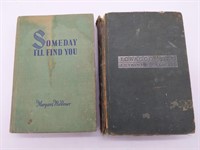 (2) Antique Books : Someday I'll Find You by