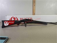 New Ruger 10/22 22LR caliber rifle with 18 and 1/2