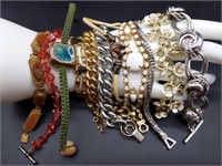 Bracelets : Metal, Beaded, and More