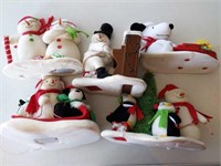 Stuffed Singinging Snowmen