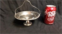 2.4 ounces of sterling silver basket. The