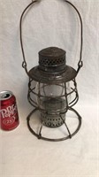 Antique railroad lantern from C&S rr