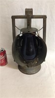 Antique railroad lantern