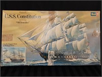 1986 Revell ' U.S.S. Constitution ' Model in box