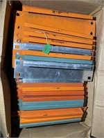 Box of Inside support brackets for roll systems