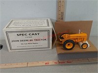 Spec cast John Deere MI toy tractor