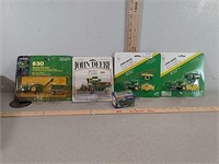 5 - 1/64 scale toy tractors
