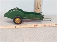 Vintage John Deere toy manure spreader