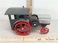 Diecast Titan toy tractor
