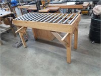 2' x 5' Roller Table