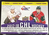 Unopened Box of 2017-2018 CHL Cards