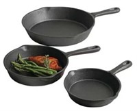 NEW General Store Cast Iron Fry Pan Set,