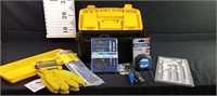 NEW 16" long tool box with Mastercraft Tools and