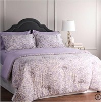 New HomeSutite 7-piece comforter set LAV
•