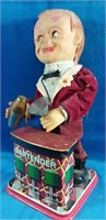 Vintage battery operated bartender toy - requires