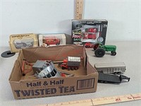 Assorted small farm toys