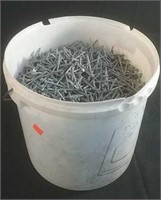 34lbs of 2 1/2" galvanized twisted nails