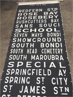 Sydney Bus Scroll with some Iconic Locations