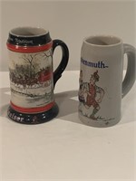 2 Ceramarte Beer Steins