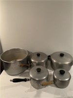 1940's Wear-Ever Pans + Frying Pan