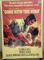 1939 Original Gone With the Wind Poster