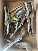 Lg. asst. of welding & wood clamps