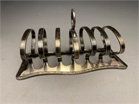 Gorham Silver plate Hotel Toast Rack Ritz-Carlton