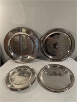 Silver Plate - Serving Trays & Chargers