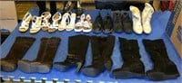 115 - MIXED LOT LADIES SHOES & BOOTS (SIZE 8)