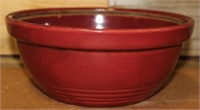 Cranberry Crockware Bowl