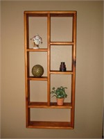 Wall Shelves with items 15x35x4"