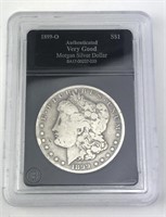 1899-O Morgan Silver Dollar Slabbed VG