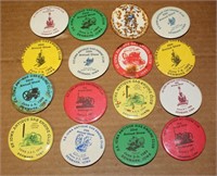 Lot of 16 Demark, IA Buttons