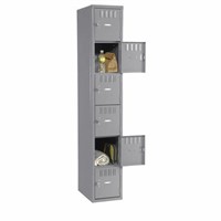 Tennsco 72" Gray Storage Locker (BS6-121812-A