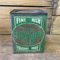 Glen Valley 5lb Tea Tin