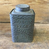 Robur No1 Tea Embossed Tin