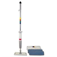 Boardwalk® Bucketless Microfiber Mop System, 5 x