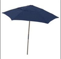 Fiberbuilt 7.5 ft. Wood Beach Umbrella with Spun