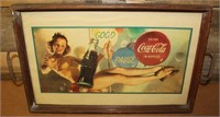 Vintage Coca-Cola Print Tray