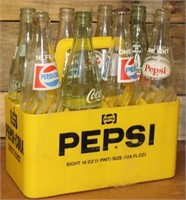 Plastic Pepsi Carrier with Assortment of 16 oz Bot
