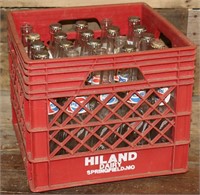 Hiland Dairy Milk Crate w/25 Pepsi Bottles