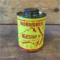 Morrison's Neatsfoot Oil Pint Tin