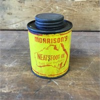 Morrison's Neatsfoot Oil Half Pint Tin
